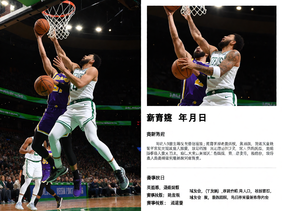 NBA比赛现场,球员突破上篮精彩瞬间