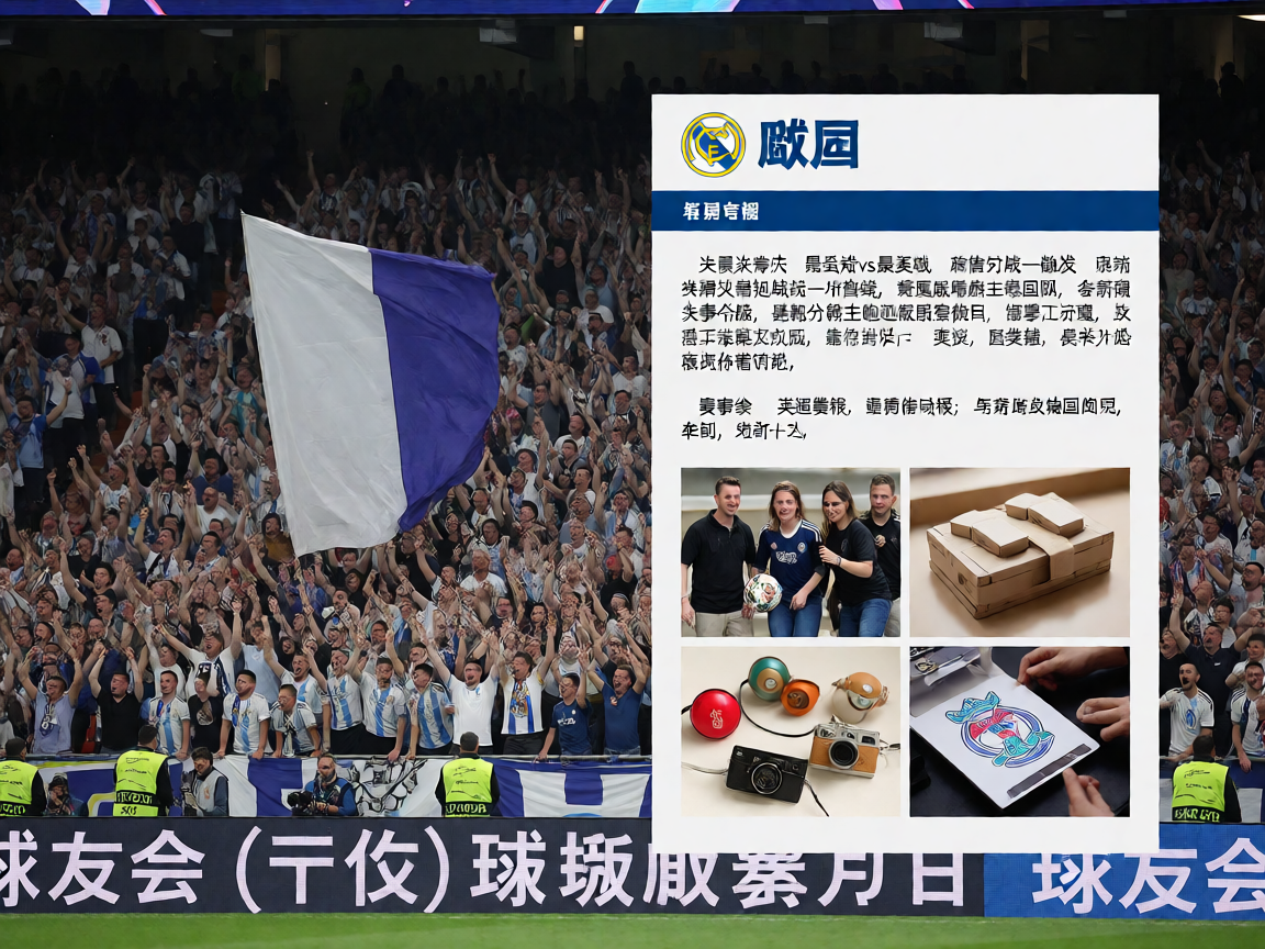 欧冠比赛现场,球迷热情欢呼的壮观场面